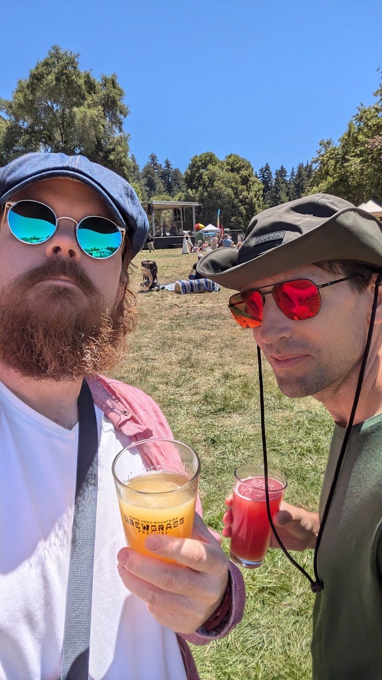 Bro trip to Santa Cruz with Jason